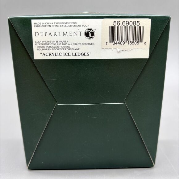 Department 56 Snowbabies Acrylic Ice Ledges Heritage Village 4.5" 56.69085 - Picture 6 of 7